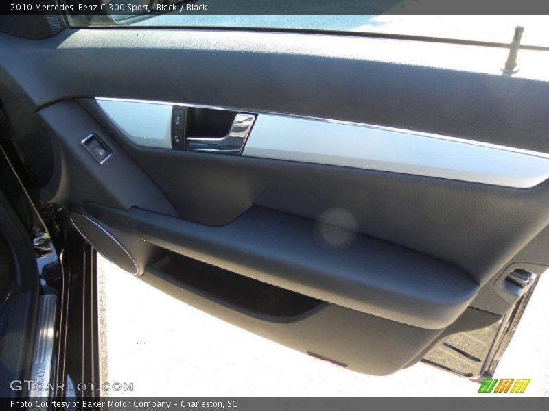 Black / Black 2010 Mercedes-Benz C 300 Sport