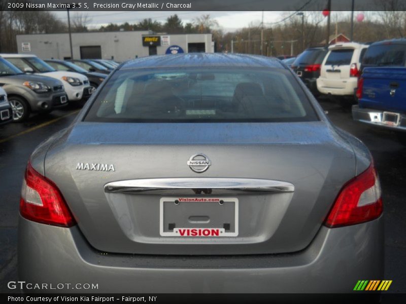 Precision Gray Metallic / Charcoal 2009 Nissan Maxima 3.5 S