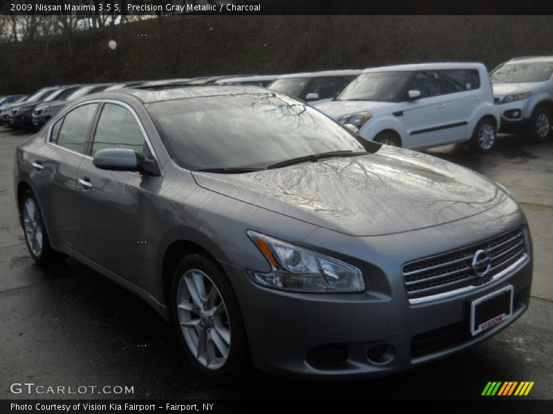 Precision Gray Metallic / Charcoal 2009 Nissan Maxima 3.5 S