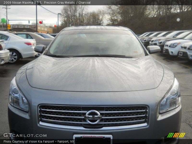 Precision Gray Metallic / Charcoal 2009 Nissan Maxima 3.5 S