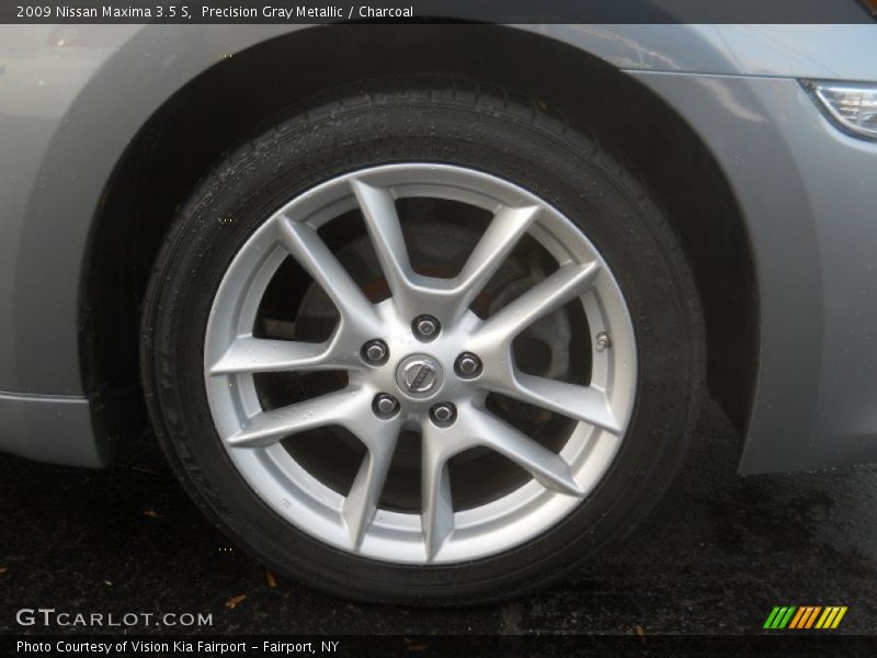 Precision Gray Metallic / Charcoal 2009 Nissan Maxima 3.5 S
