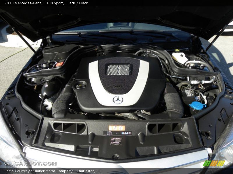 Black / Black 2010 Mercedes-Benz C 300 Sport
