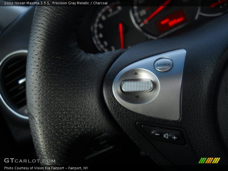 Precision Gray Metallic / Charcoal 2009 Nissan Maxima 3.5 S