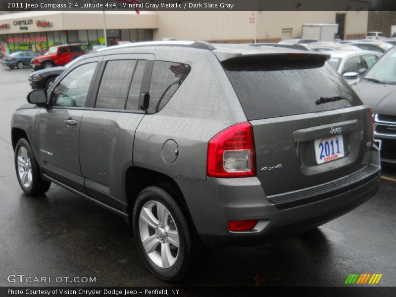 Mineral Gray Metallic / Dark Slate Gray 2011 Jeep Compass 2.4 Latitude 4x4