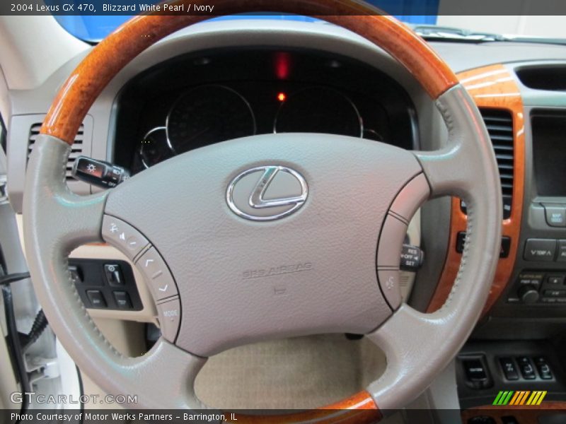 Blizzard White Pearl / Ivory 2004 Lexus GX 470