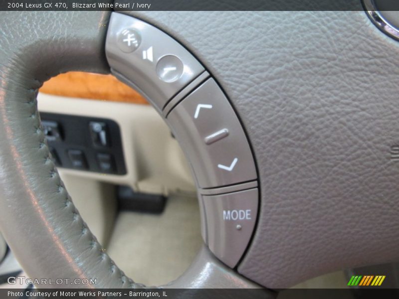 Blizzard White Pearl / Ivory 2004 Lexus GX 470