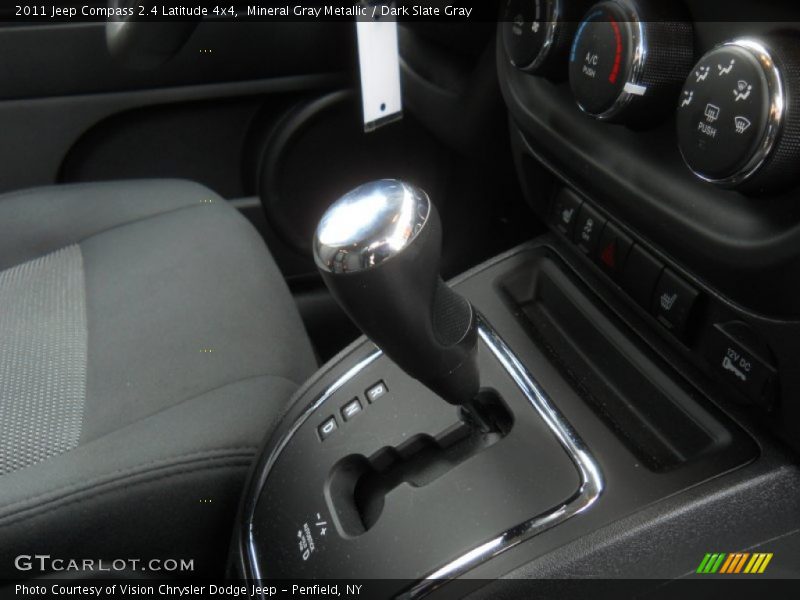Mineral Gray Metallic / Dark Slate Gray 2011 Jeep Compass 2.4 Latitude 4x4