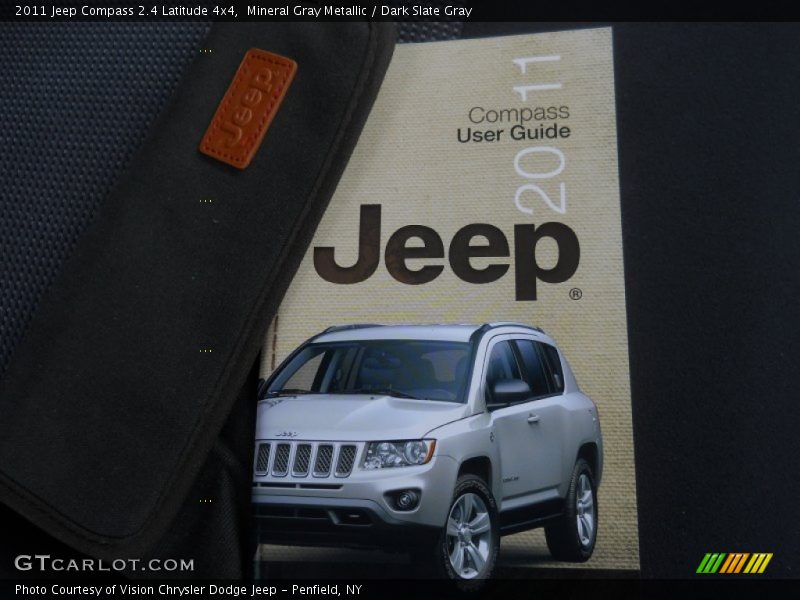 Mineral Gray Metallic / Dark Slate Gray 2011 Jeep Compass 2.4 Latitude 4x4