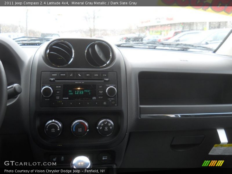 Mineral Gray Metallic / Dark Slate Gray 2011 Jeep Compass 2.4 Latitude 4x4