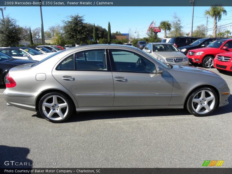 Pewter Metallic / Cashmere 2009 Mercedes-Benz E 350 Sedan