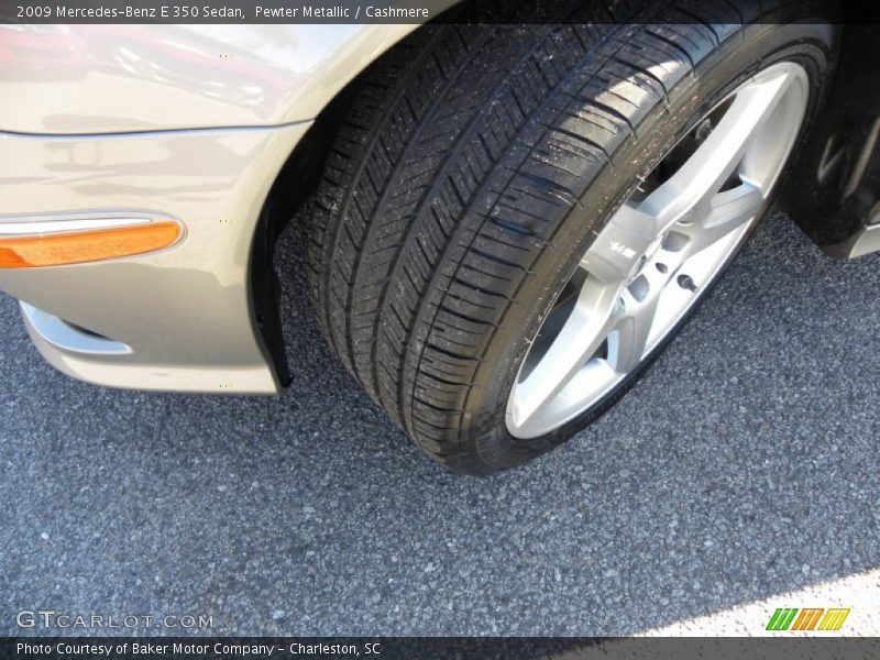 Pewter Metallic / Cashmere 2009 Mercedes-Benz E 350 Sedan