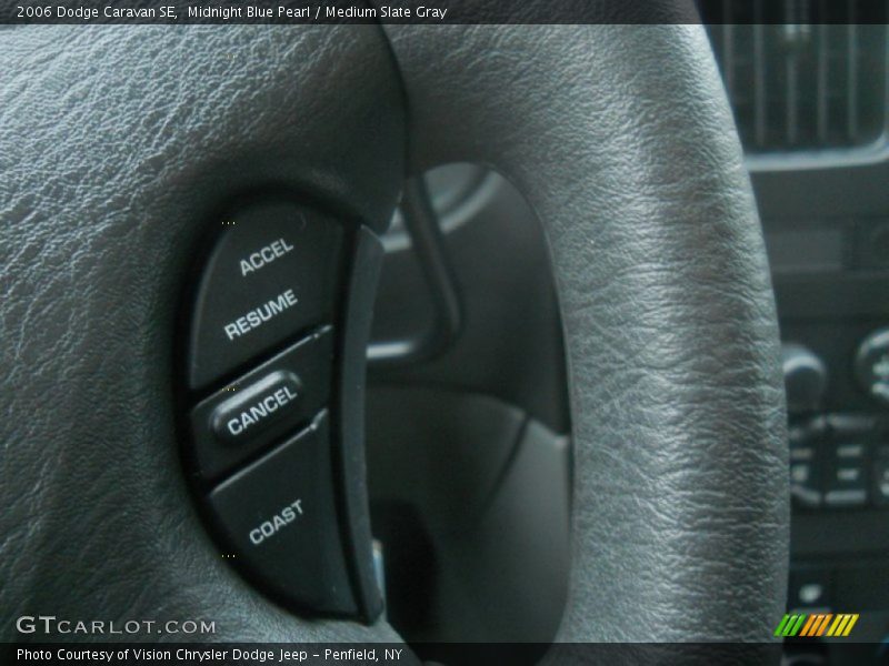 Midnight Blue Pearl / Medium Slate Gray 2006 Dodge Caravan SE