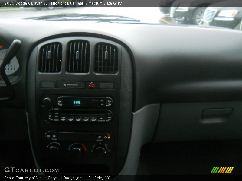Midnight Blue Pearl / Medium Slate Gray 2006 Dodge Caravan SE