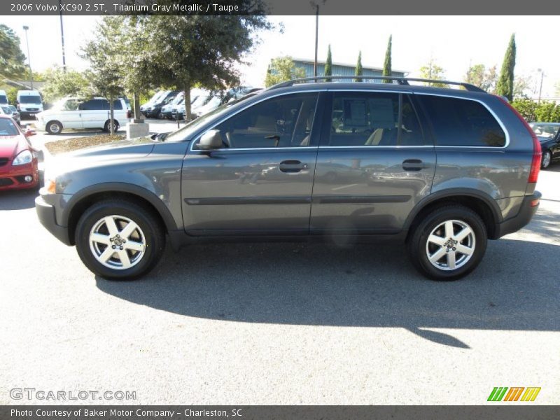 Titanium Gray Metallic / Taupe 2006 Volvo XC90 2.5T