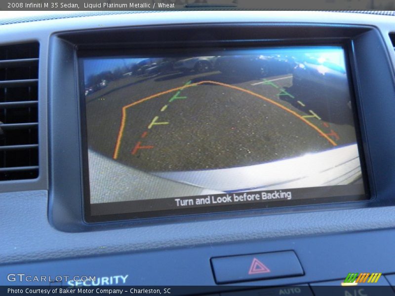 Liquid Platinum Metallic / Wheat 2008 Infiniti M 35 Sedan