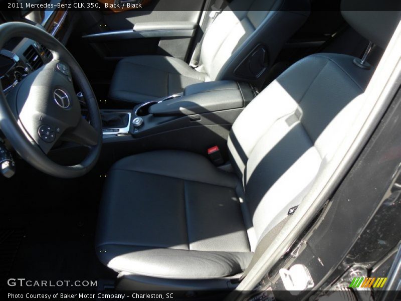 Black / Black 2011 Mercedes-Benz GLK 350