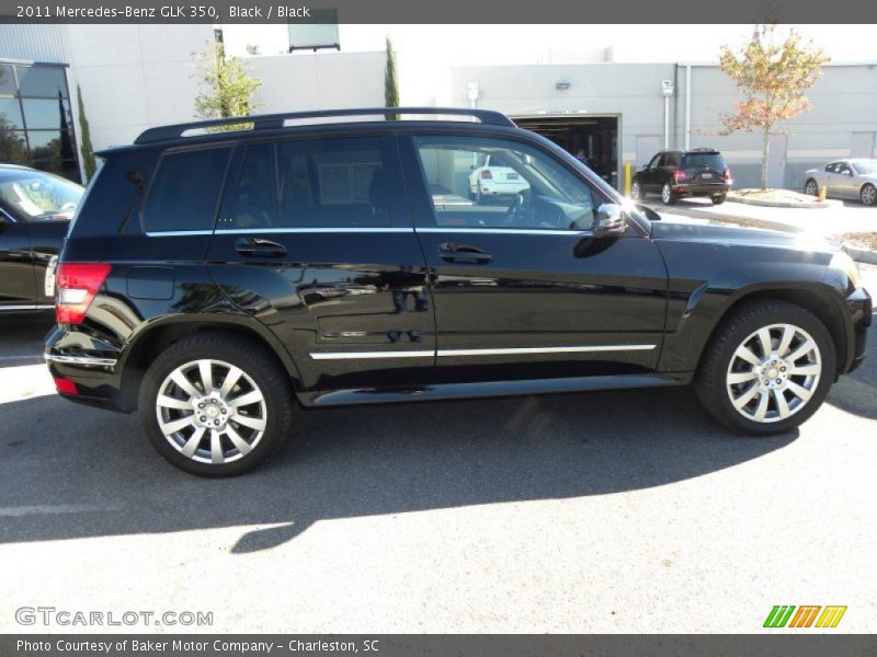 Black / Black 2011 Mercedes-Benz GLK 350