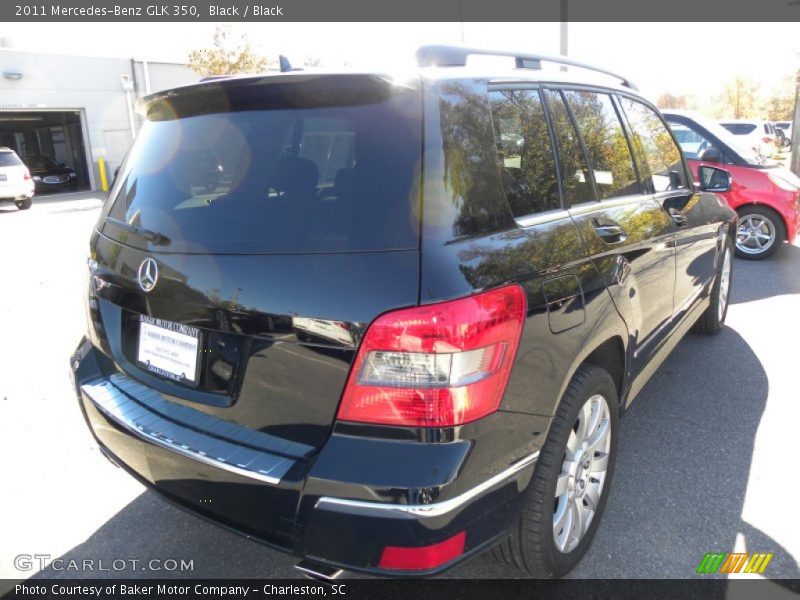 Black / Black 2011 Mercedes-Benz GLK 350