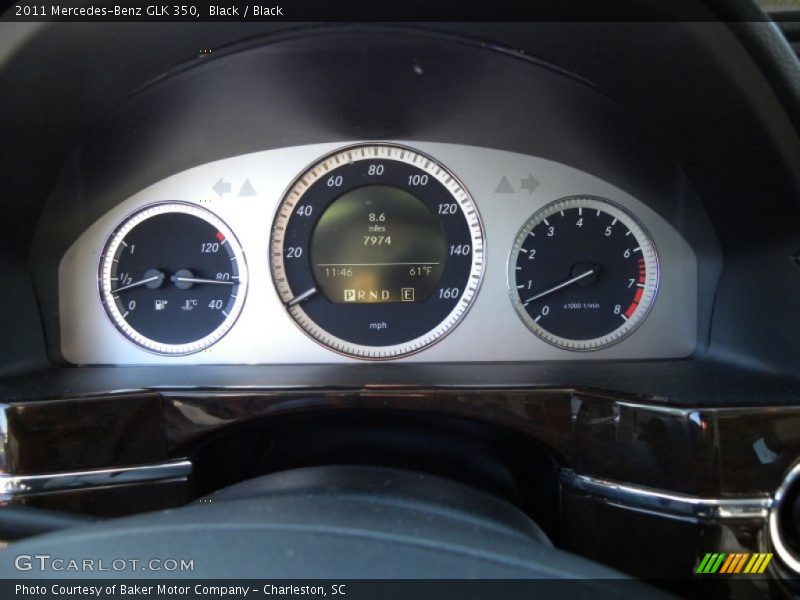 Black / Black 2011 Mercedes-Benz GLK 350
