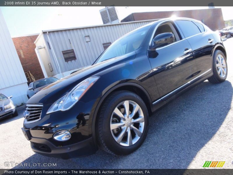 Black Obsidian / Wheat 2008 Infiniti EX 35 Journey AWD