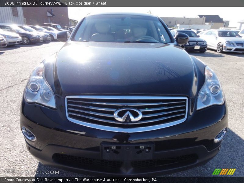 Black Obsidian / Wheat 2008 Infiniti EX 35 Journey AWD
