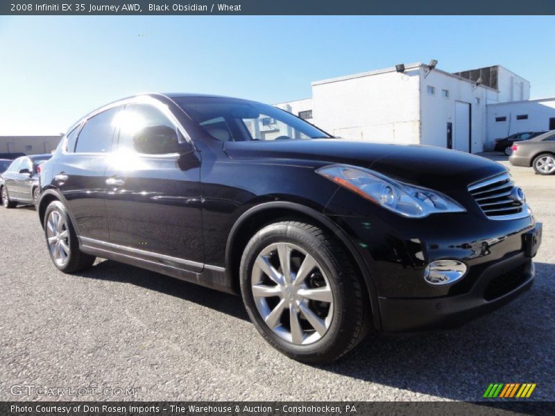 Black Obsidian / Wheat 2008 Infiniti EX 35 Journey AWD