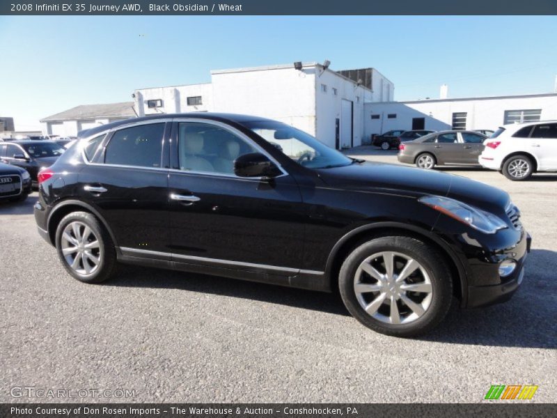Black Obsidian / Wheat 2008 Infiniti EX 35 Journey AWD