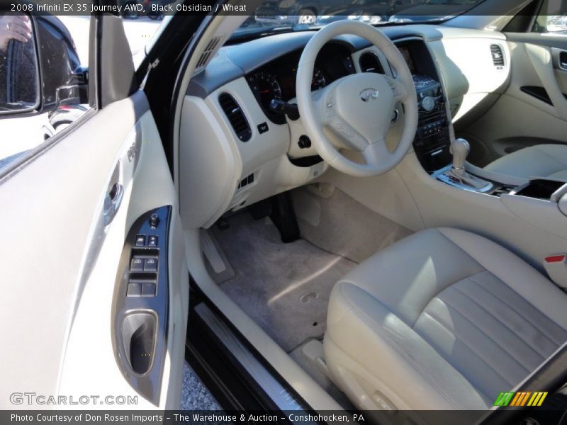 Black Obsidian / Wheat 2008 Infiniti EX 35 Journey AWD