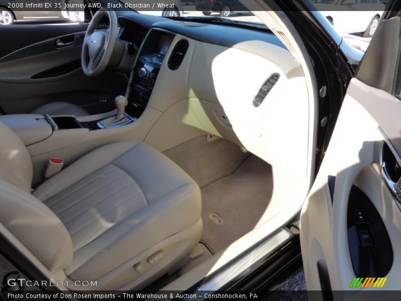 Black Obsidian / Wheat 2008 Infiniti EX 35 Journey AWD