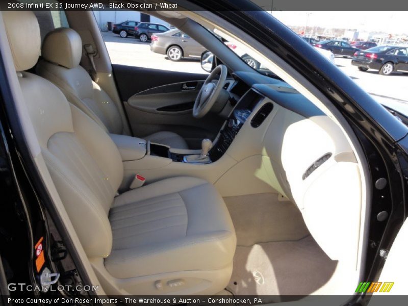 Black Obsidian / Wheat 2008 Infiniti EX 35 Journey AWD