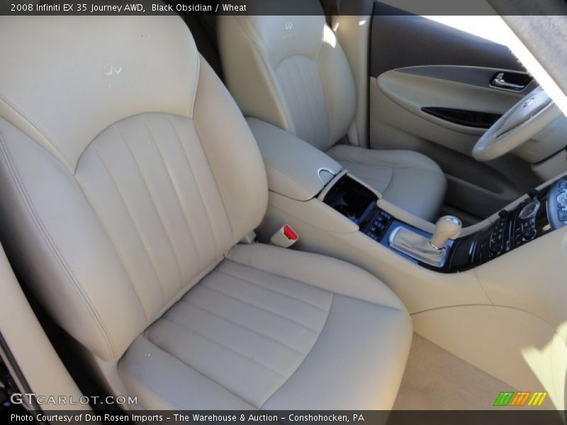 Black Obsidian / Wheat 2008 Infiniti EX 35 Journey AWD