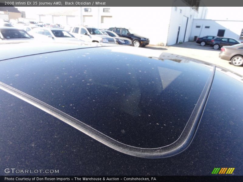 Black Obsidian / Wheat 2008 Infiniti EX 35 Journey AWD