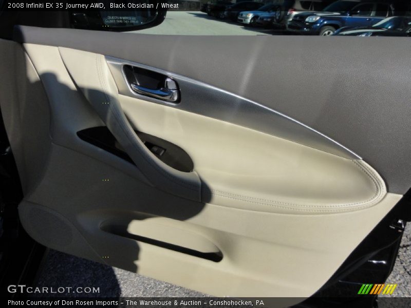 Black Obsidian / Wheat 2008 Infiniti EX 35 Journey AWD