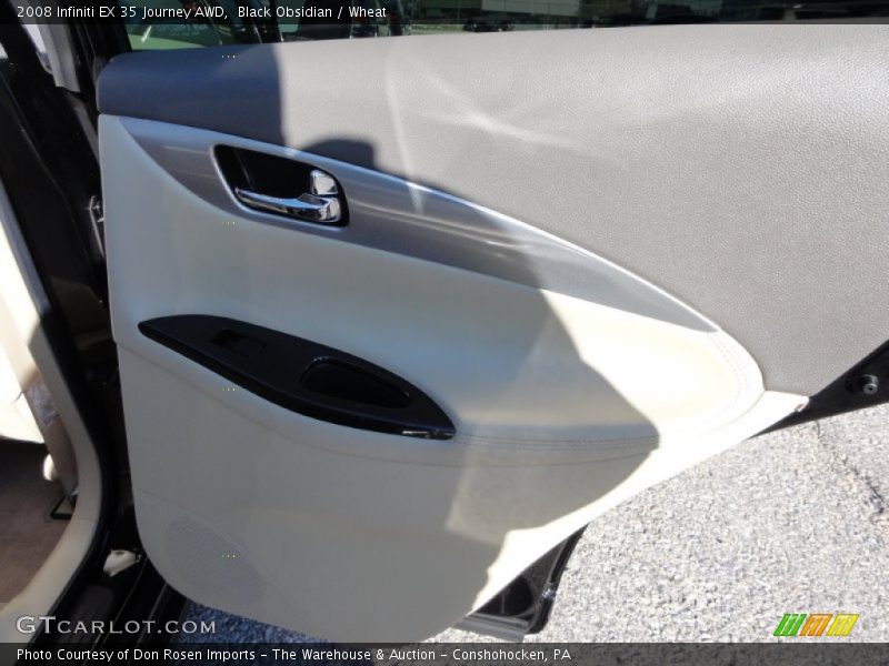 Black Obsidian / Wheat 2008 Infiniti EX 35 Journey AWD