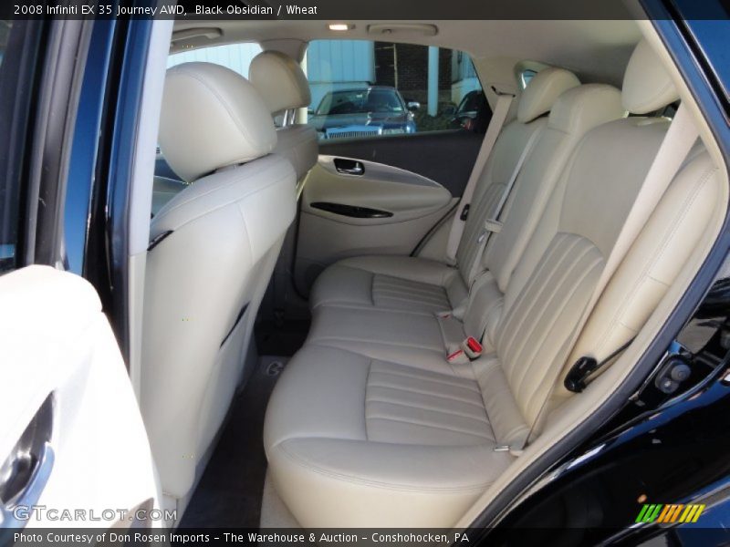 Black Obsidian / Wheat 2008 Infiniti EX 35 Journey AWD