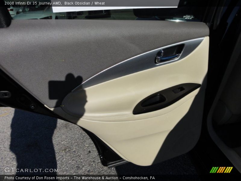 Black Obsidian / Wheat 2008 Infiniti EX 35 Journey AWD