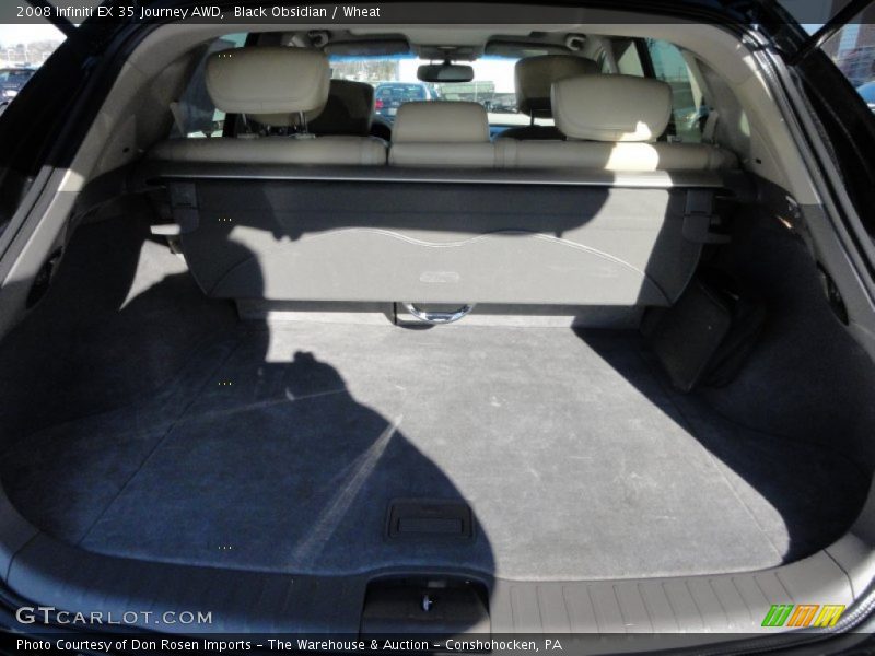Black Obsidian / Wheat 2008 Infiniti EX 35 Journey AWD