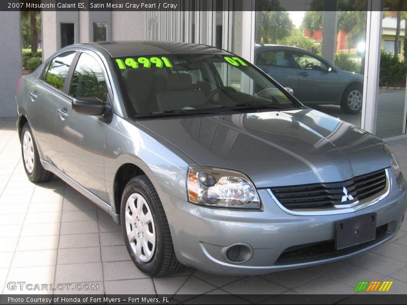 Satin Mesai Gray Pearl / Gray 2007 Mitsubishi Galant ES
