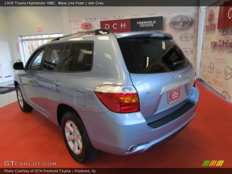 Wave Line Pearl / Ash Gray 2008 Toyota Highlander 4WD
