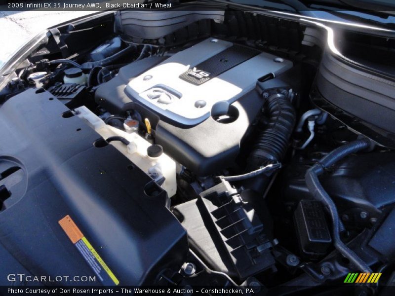 Black Obsidian / Wheat 2008 Infiniti EX 35 Journey AWD