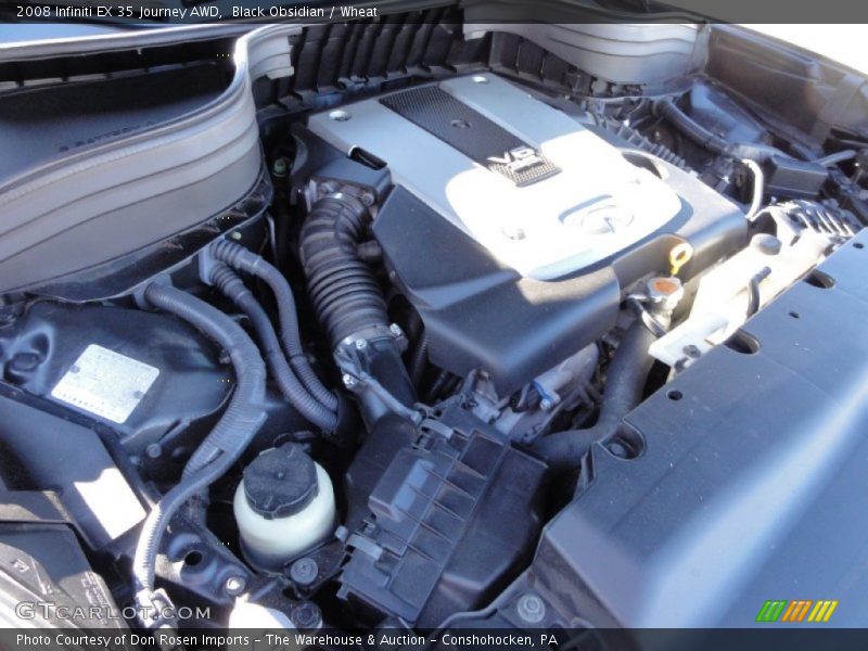 Black Obsidian / Wheat 2008 Infiniti EX 35 Journey AWD