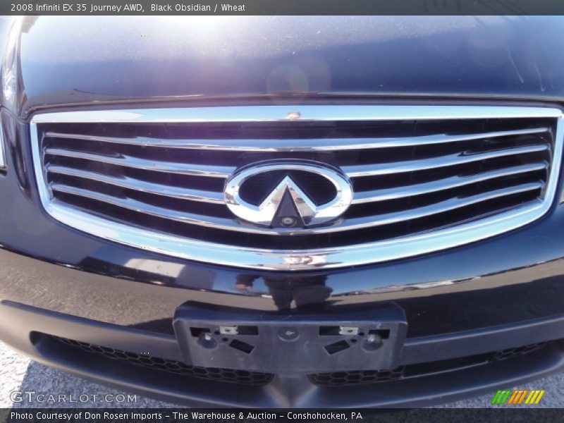 Black Obsidian / Wheat 2008 Infiniti EX 35 Journey AWD