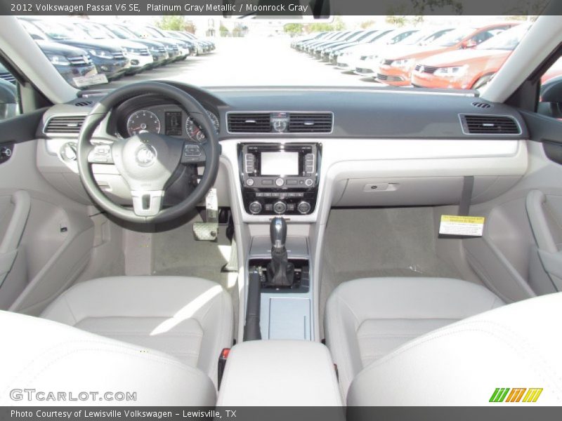 Platinum Gray Metallic / Moonrock Gray 2012 Volkswagen Passat V6 SE