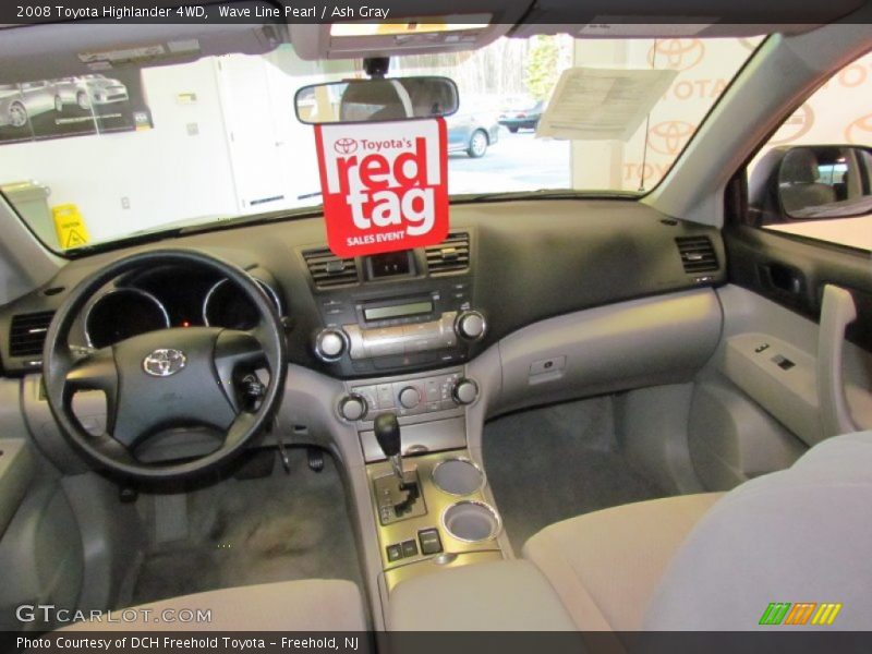 Wave Line Pearl / Ash Gray 2008 Toyota Highlander 4WD