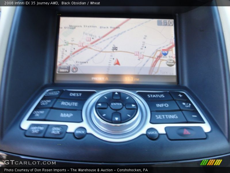 Black Obsidian / Wheat 2008 Infiniti EX 35 Journey AWD