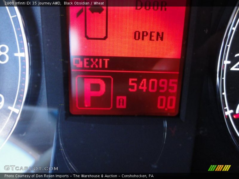 Black Obsidian / Wheat 2008 Infiniti EX 35 Journey AWD