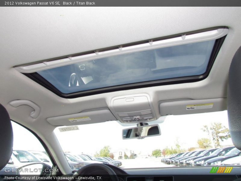 Black / Titan Black 2012 Volkswagen Passat V6 SE
