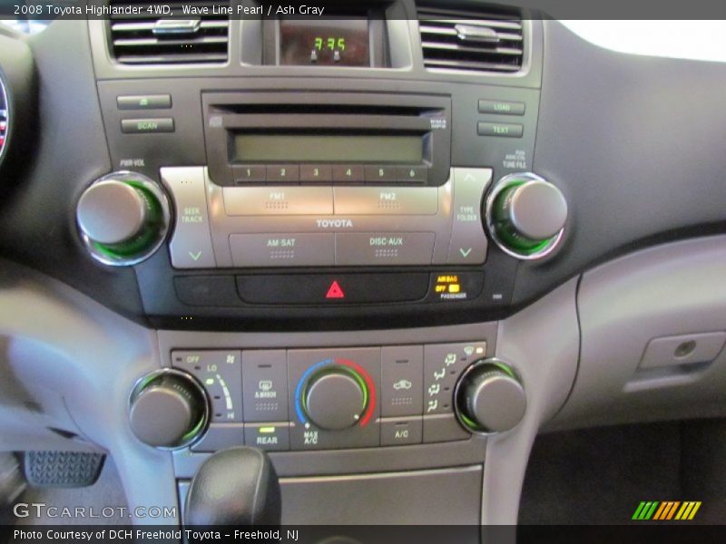Wave Line Pearl / Ash Gray 2008 Toyota Highlander 4WD