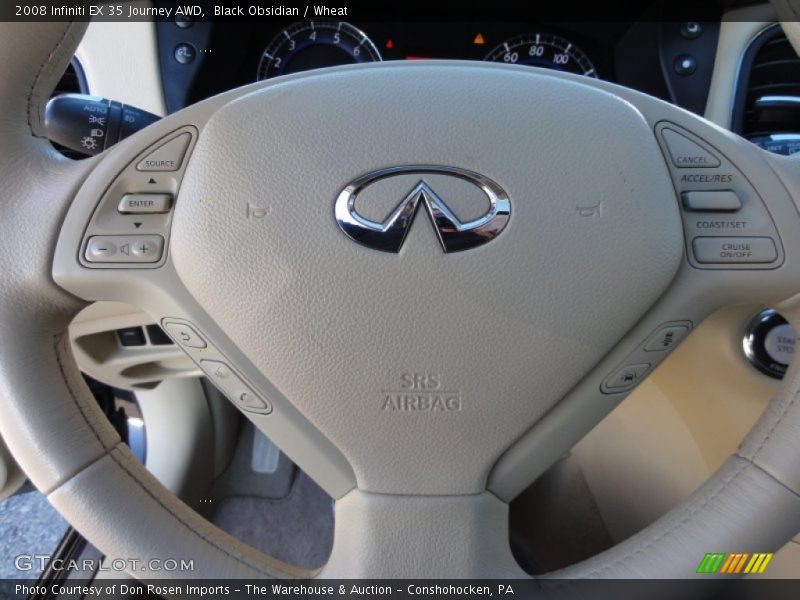 Black Obsidian / Wheat 2008 Infiniti EX 35 Journey AWD