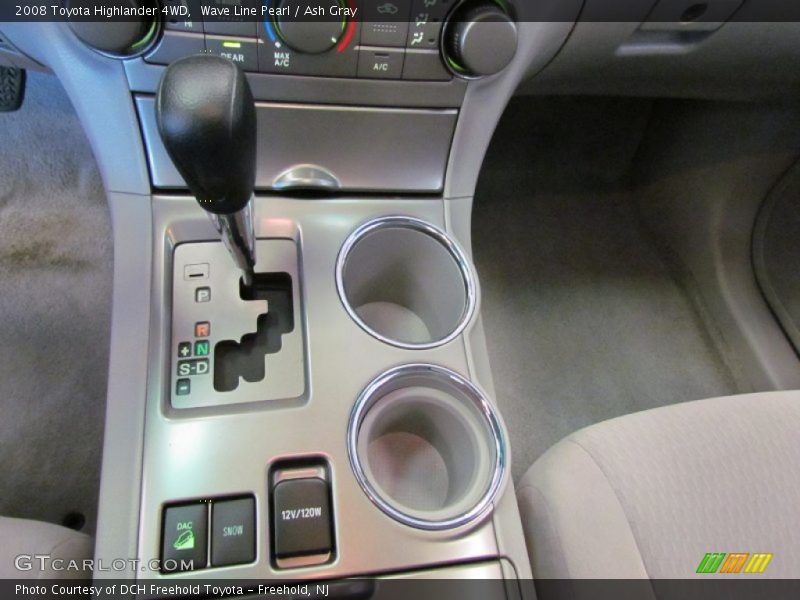 Wave Line Pearl / Ash Gray 2008 Toyota Highlander 4WD